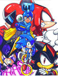 Archie Megaman Sonic crossover 2013 CL by trunks24 on DeviantArt