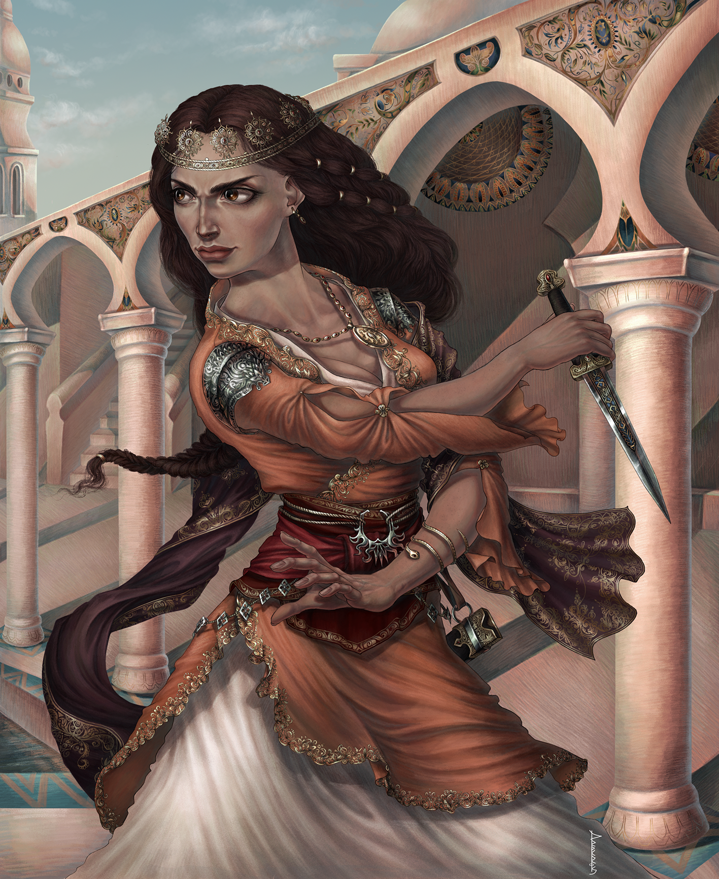 Lady of Sun Spear by ProKriK