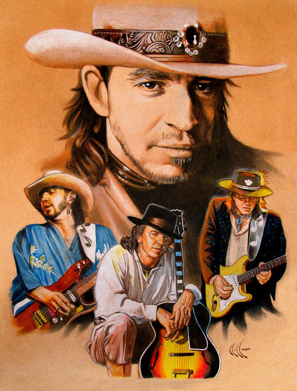 Stevie Ray Vaughan by choffman36