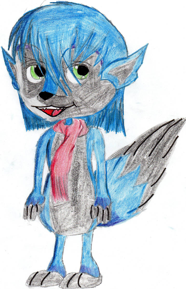 Creature I drew lol by HybridCatgirl995