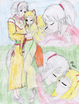 CM: Sekihi and Rei Kurosaki by HybridCatgirl995