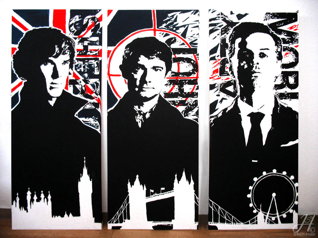 BBC Sherlock Trilogy by Arkarti