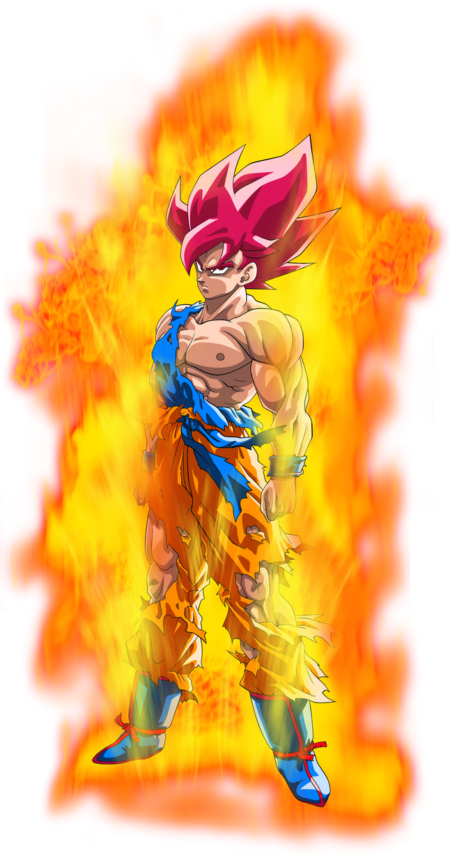 Goku Ssj Namek Super Saiyan God Aura Palette By Benj San On Deviantart