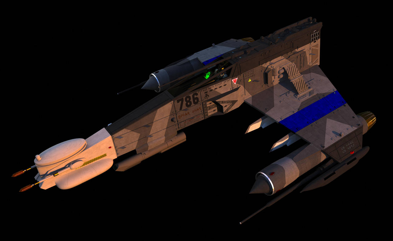 E-Wing, Electronic Warfare Version by ChrisNs