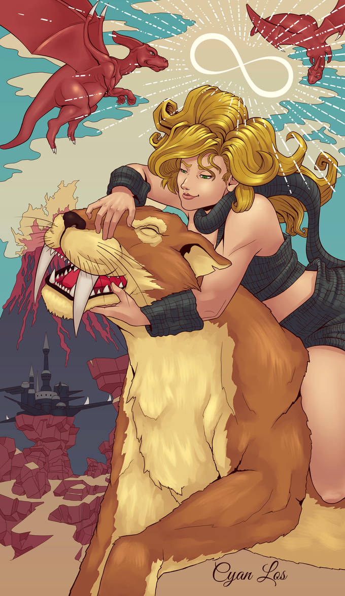 Timekeepers Tarot 8 - Strength by tushantin