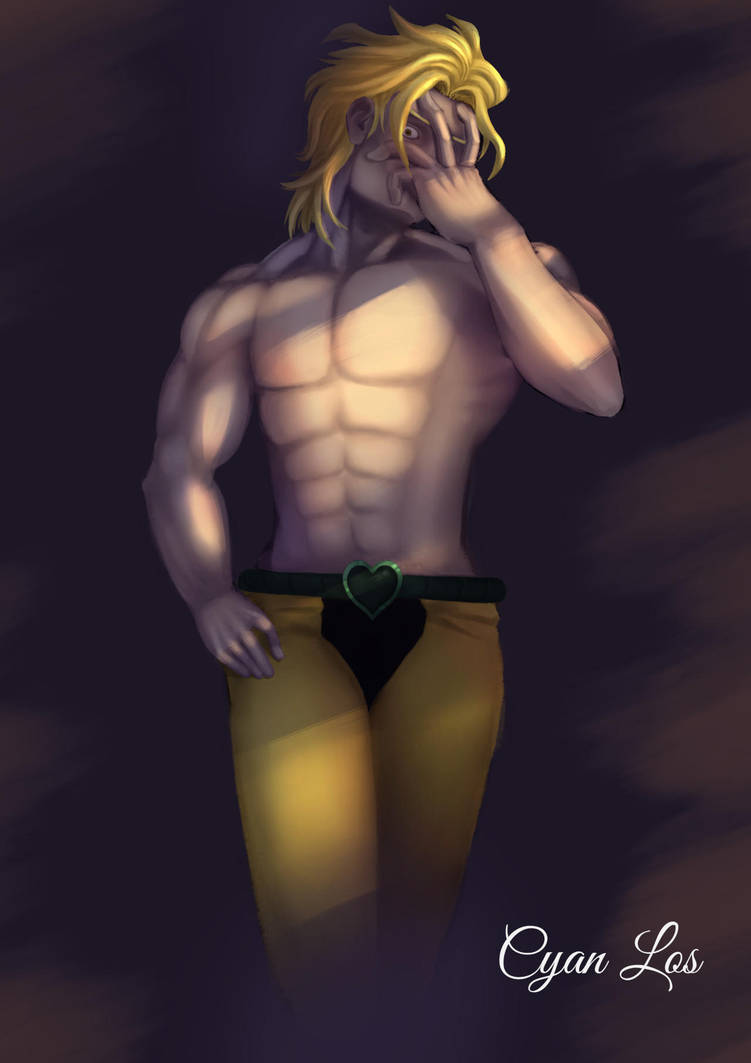 Dio Brando - Speedpaint by tushantin