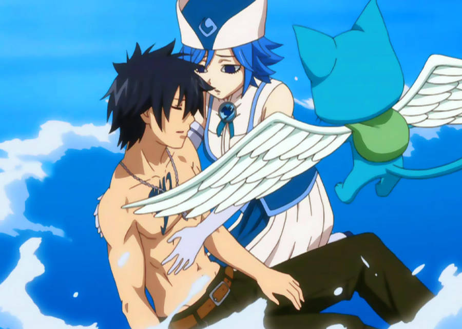 gray fullbuster, juvia loxar (c) hiro mashima kodaidragneel