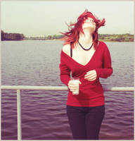 against the wind by Punkuloli