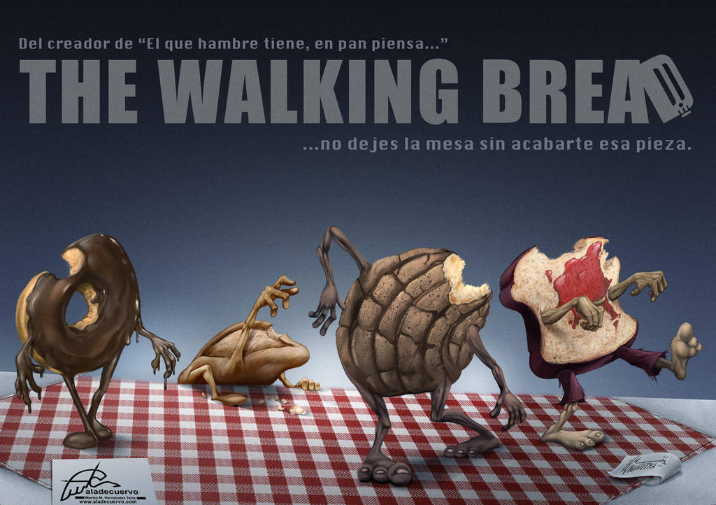The-walking-bread-by-aladecuervo by aladecuervo