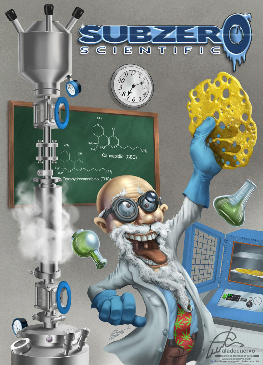 The mad scientist by aladecuervo