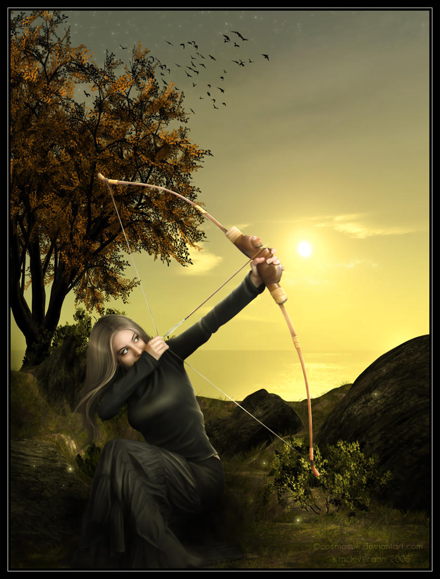 Elven Archer by cosmosue