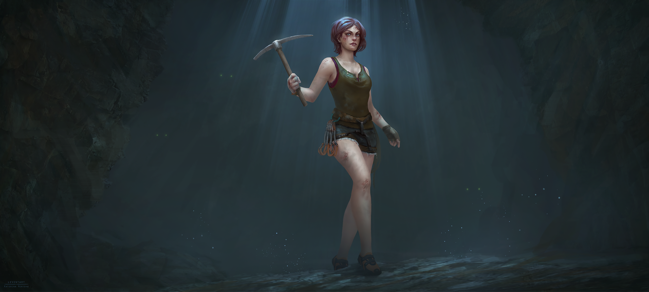 Commission: Undermine Protagonist by Leventart Commission: Undermine Protagonist by Leventart