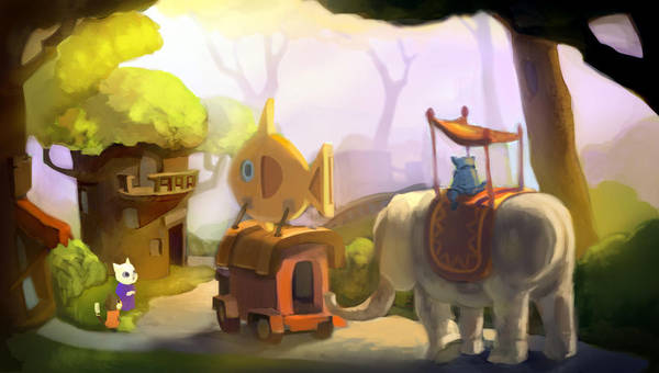 Cat Village by taho
