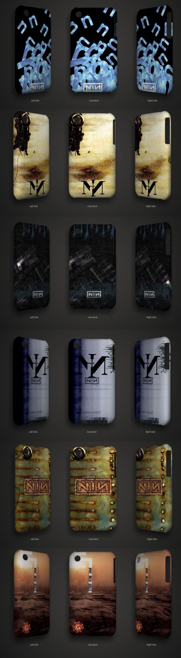 NIN iPhone Case Designs by AliceGraphix