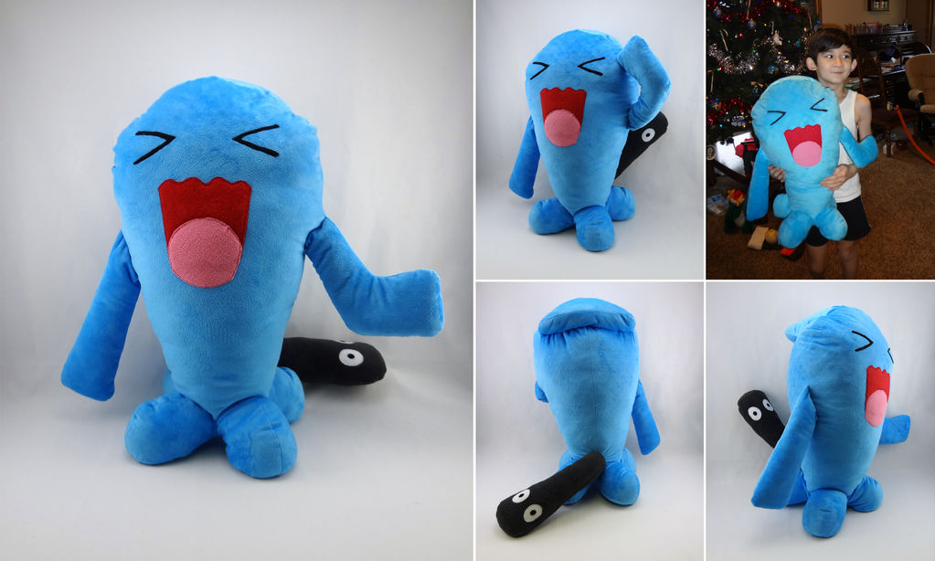 Wobbuffet plushie by Koreena