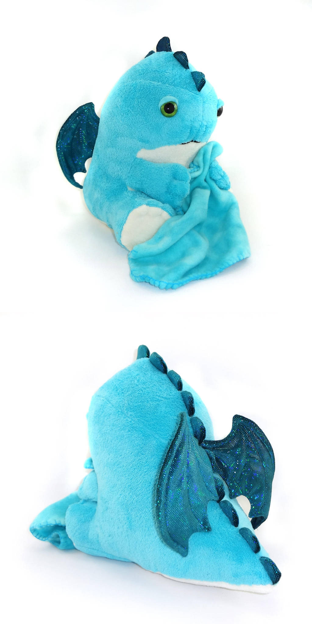 Blue sleepy dragon by Koreena