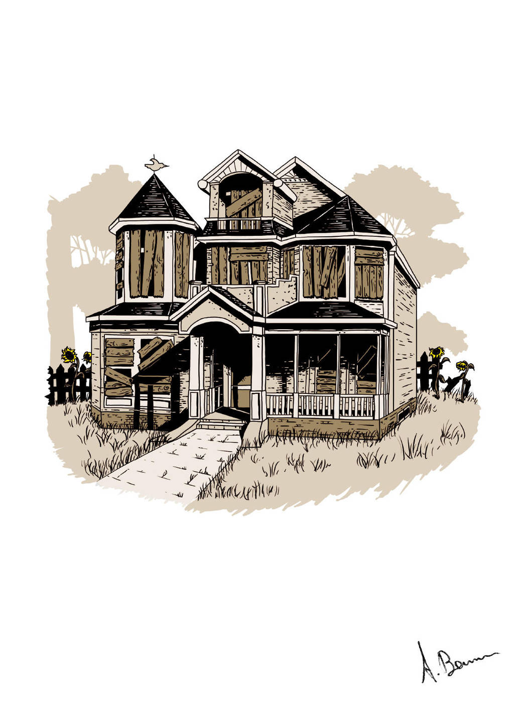 House on 29 Neibolt Street by abonny on DeviantArt House on 29 Neibolt Street by abonny on DeviantArt
