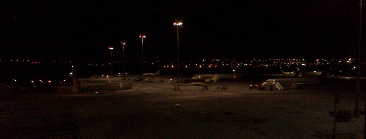 Alone in Airport by PsyChip