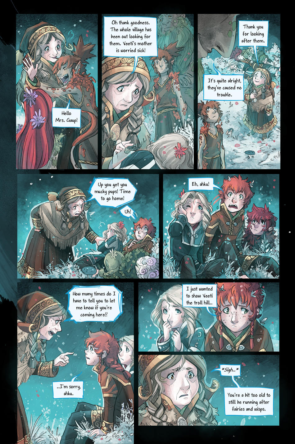 Tistow: Small Trolls page 44 by MikaelHankonen