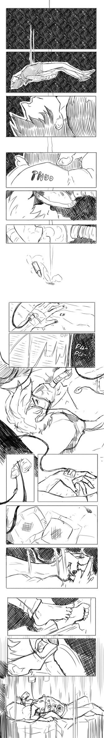 Brink of Death - Scrollcomic by MikaelHankonen