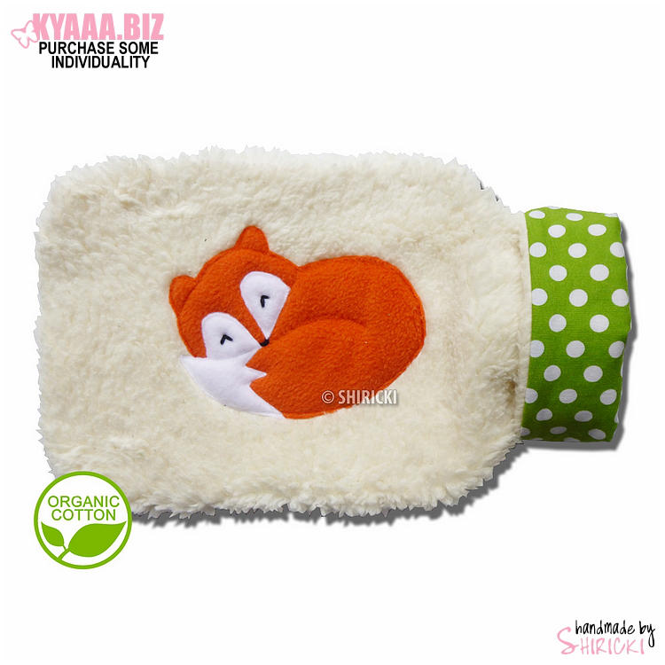 Hot Water Bottle Cover - Sleepy Fox by shiricki
