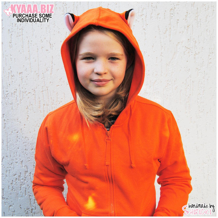 Hoodie - Kids - Fox by shiricki