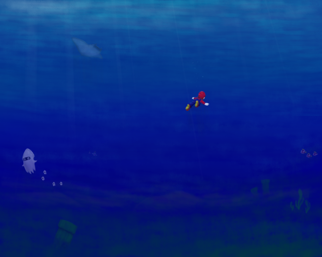 I swim all day, fish in my way by DogmanSP