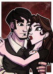 Commish - Lili and Victor by JoeHoganArt