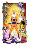 Dragonball Time Z - Collab w/ Mike Vasquez by JoeHoganArt