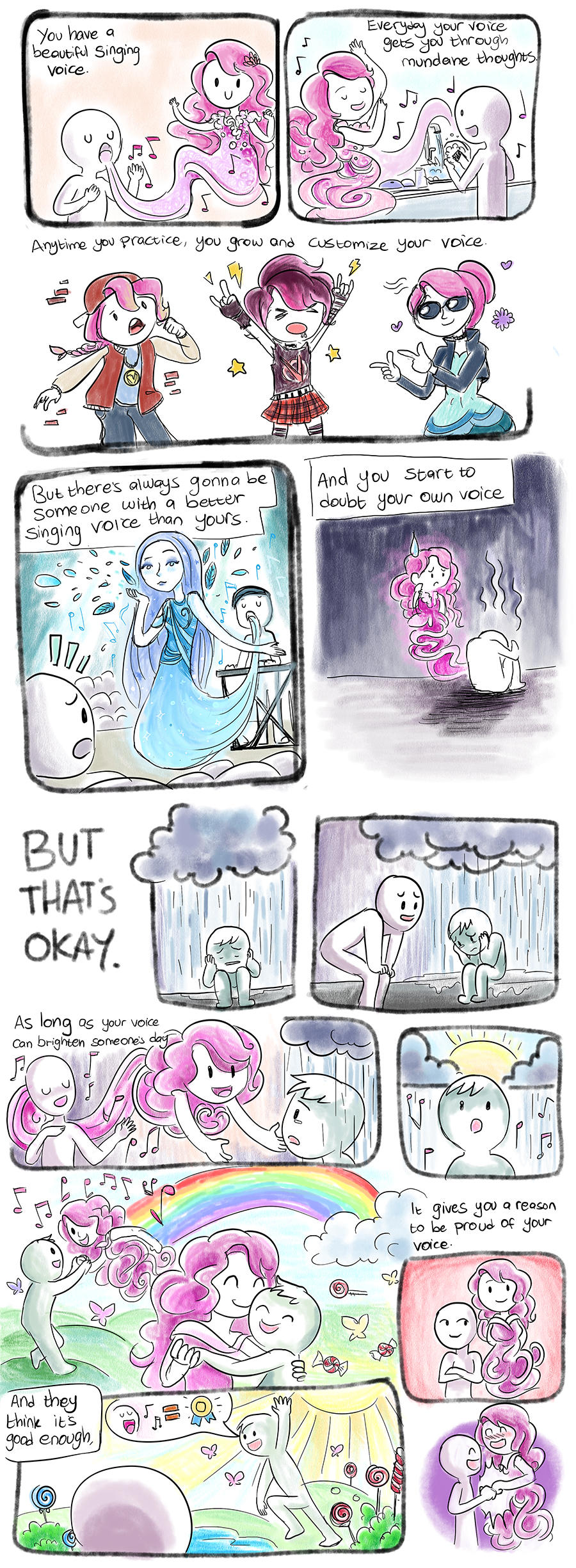 A Comic About Your Voice by Chocoreaper