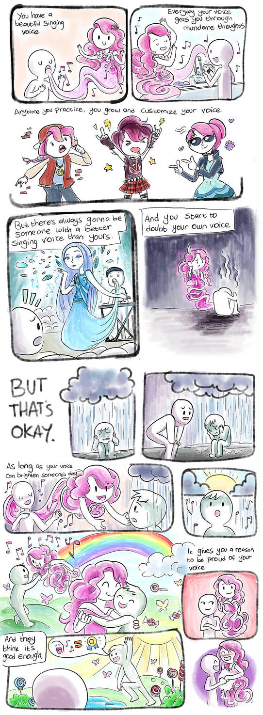 A Comic About Your Voice by Chocoreaper