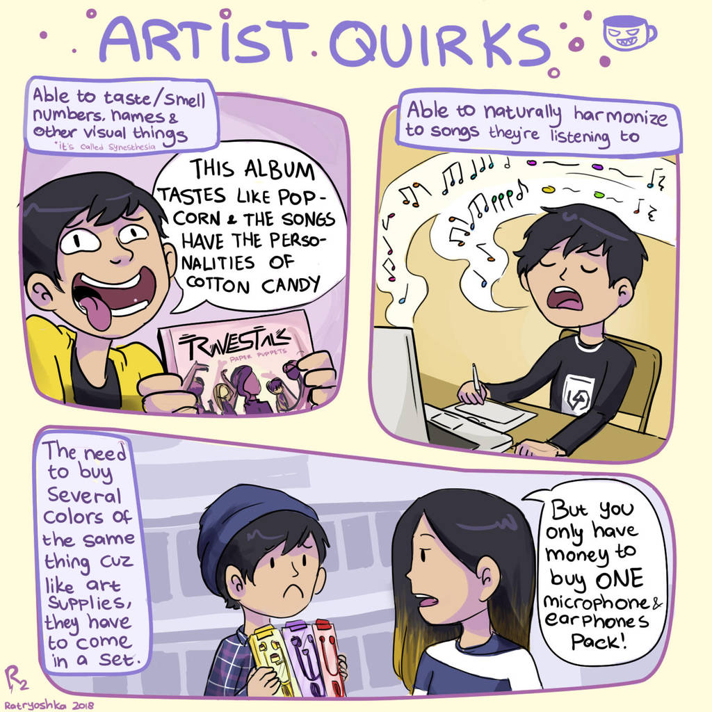Artist Quirks by Chocoreaper