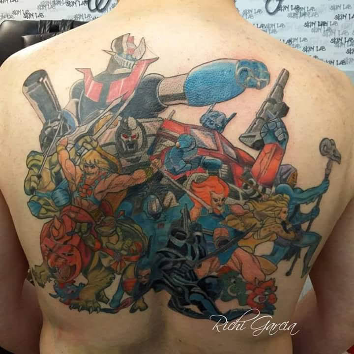 Totally 80's Tattoo by Kyan-Uto