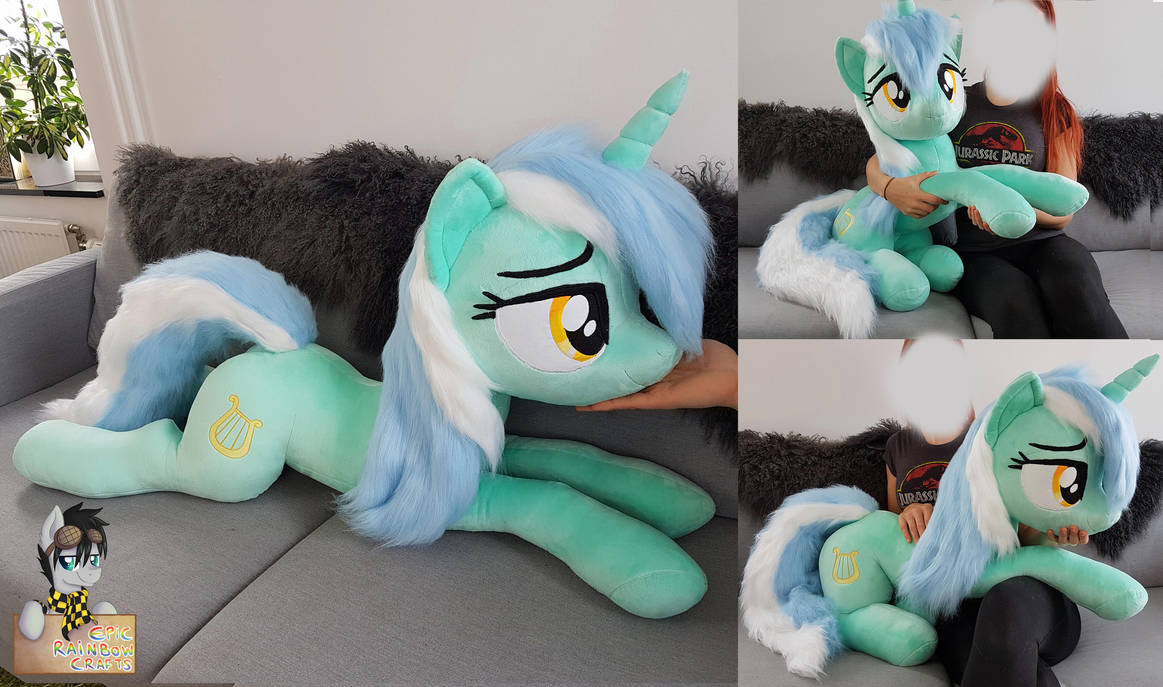 Lifesize Lyra plushie by Epicrainbowcrafts