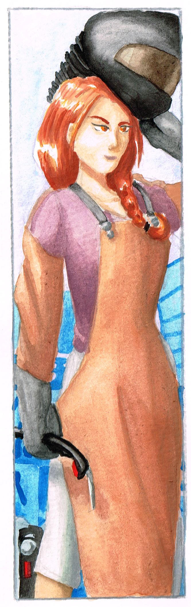 Cold-beige-lipstick mechanic by Akaszik