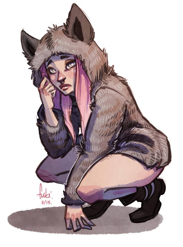 wolf fur by Fukari
