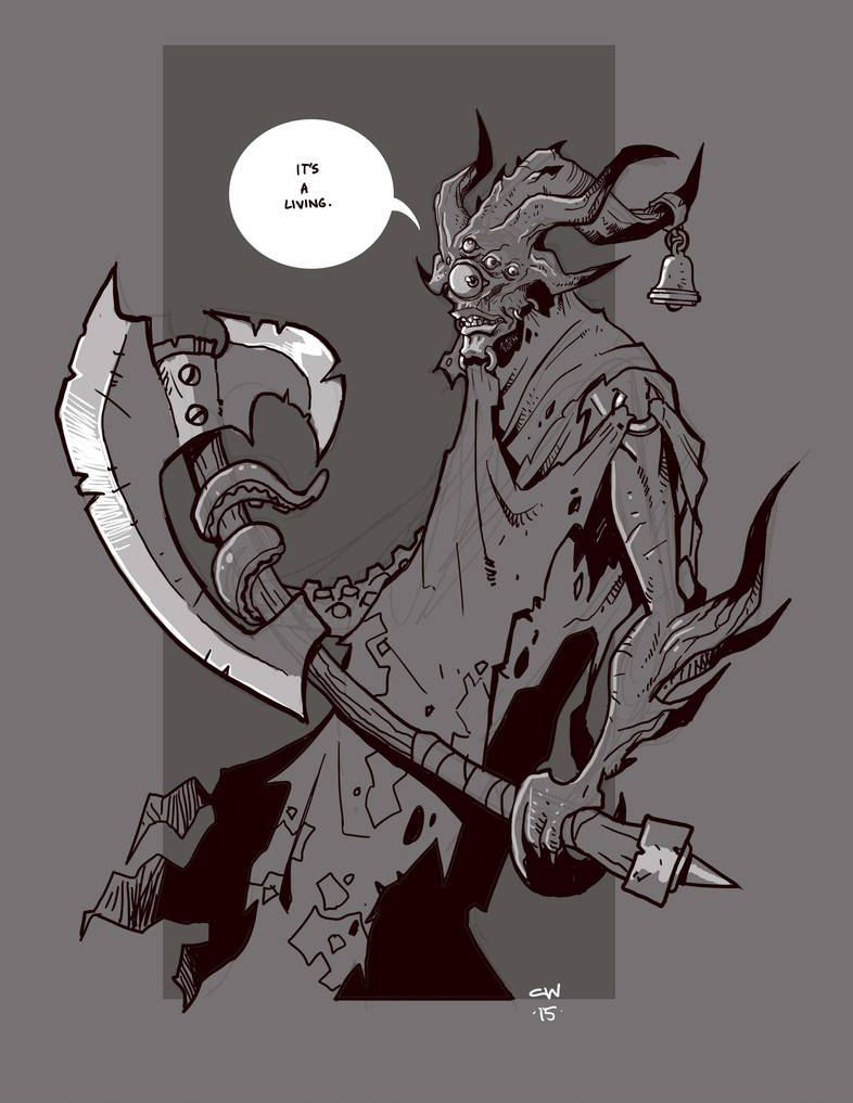 Gribbley Guy by cwalton73