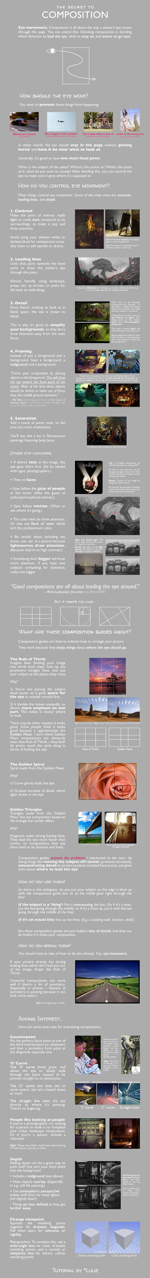 The Secret to Composition by Lulie