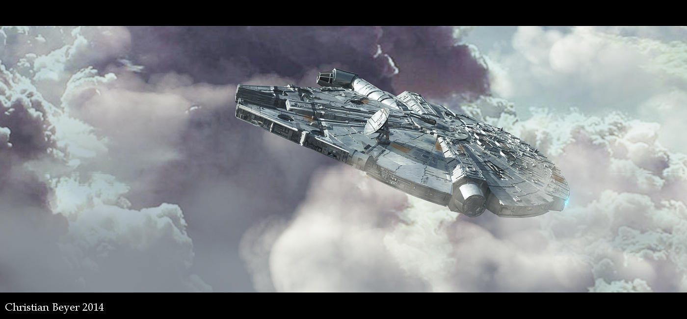Millennium Falcon YT-1300 by ChristianBeyer