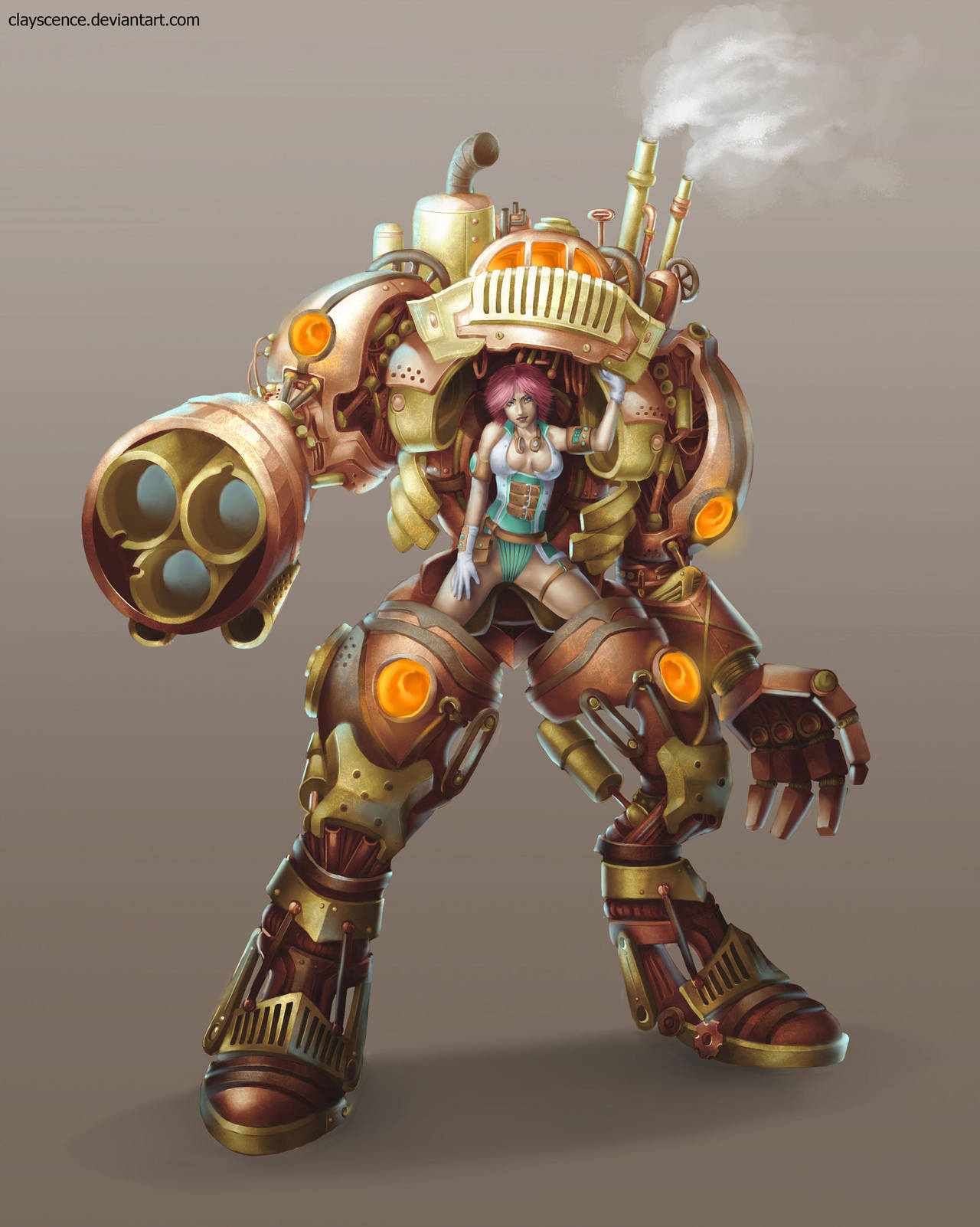 Steampunk design 2 by clayscence