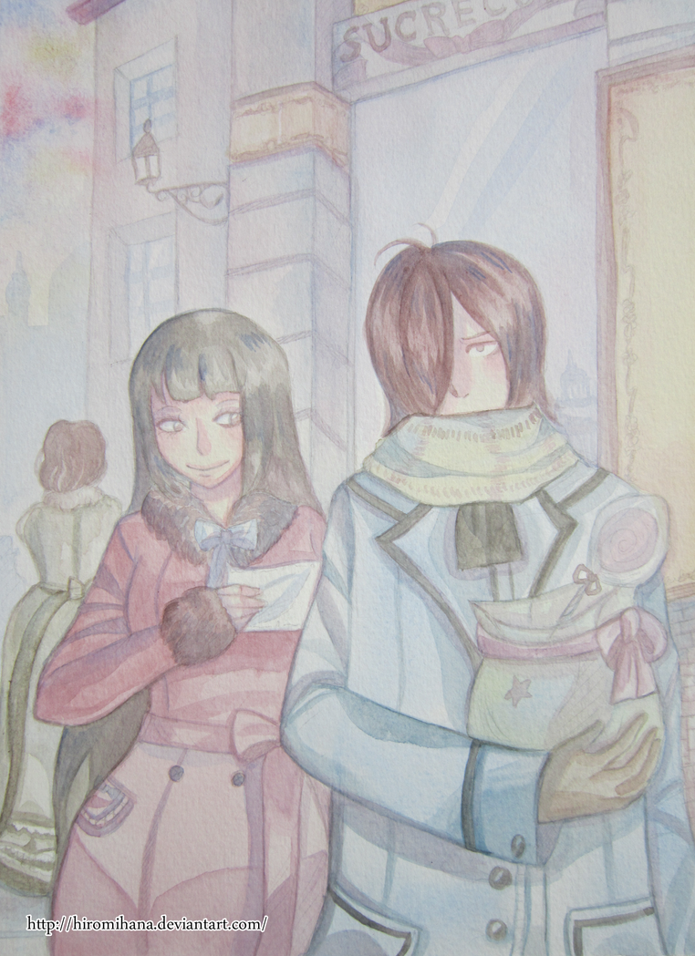Hakuro et Steve by hiromihana