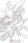 Alien vs. Predator by ChrisOzFulton