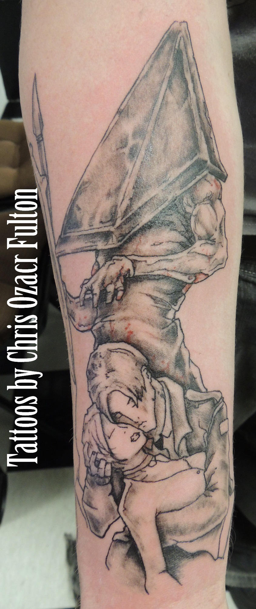 Pyramid Head Silent Hill Tattoo by ChrisOzFulton on DeviantArt