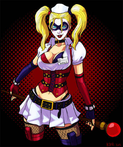 Harley Quinn Asylum by KevinRaganit