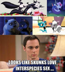 Sheldon About Skunks by SteGhost