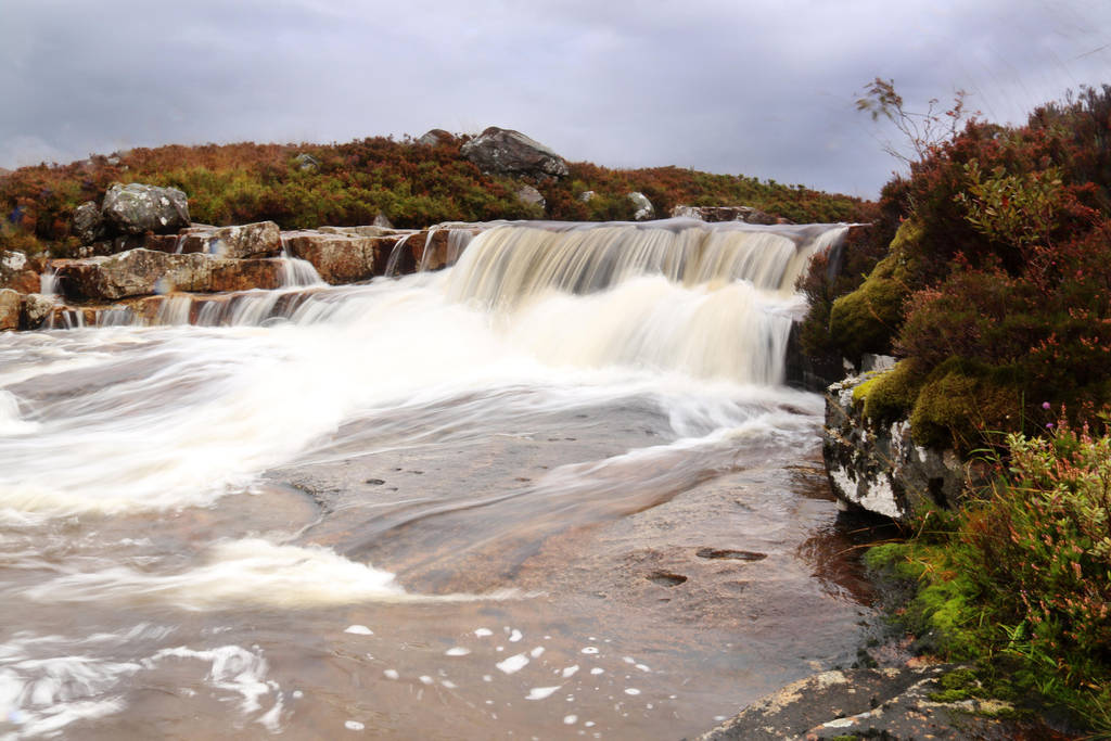 Rannoch Moor Waterfall Slow Shutter by MaresaSinclair Rannoch Moor Waterfall Slow Shutter by MaresaSinclair