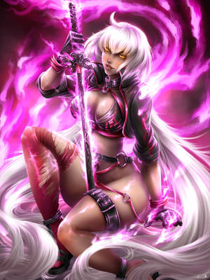 Jeanne d'Arc Berserker Alter by YunaXD Jeanne d'Arc Berserker Alter by YunaXD