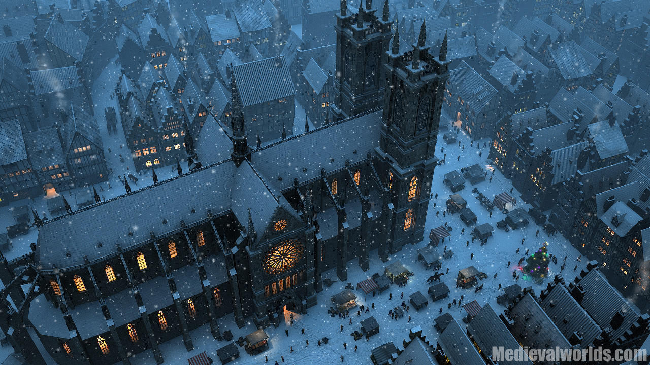 Wintermarket by svenart