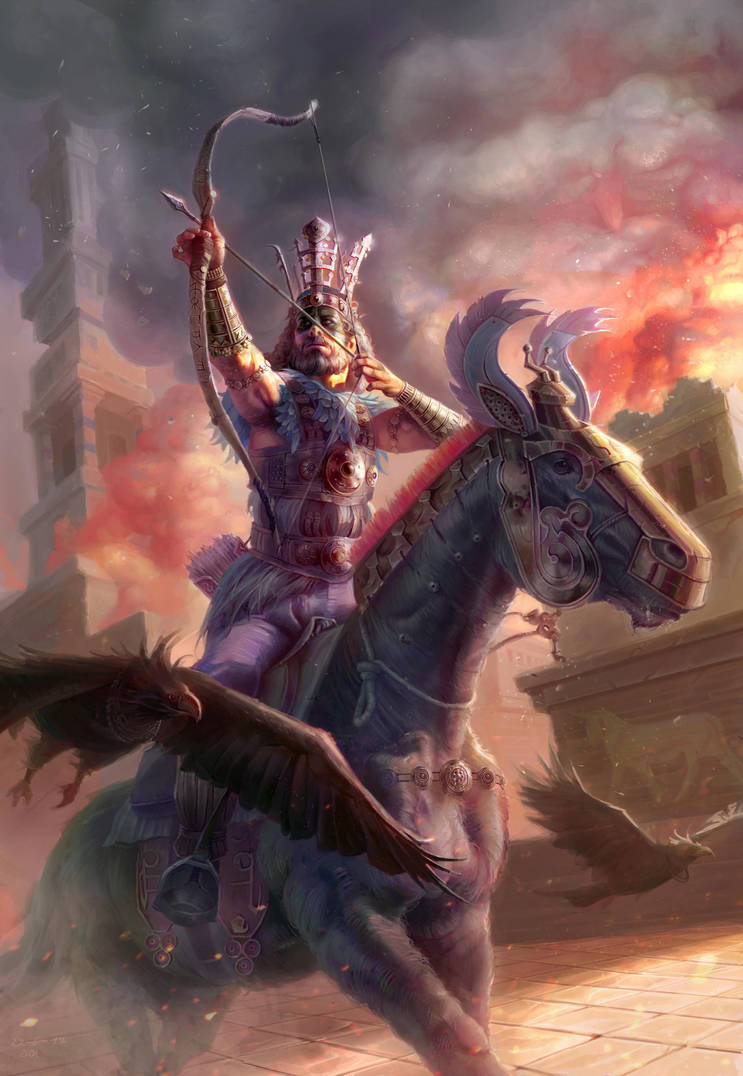 Amorges of the Azure Horde by JoelChaimHoltzman Amorges of the Azure Horde by JoelChaimHoltzman