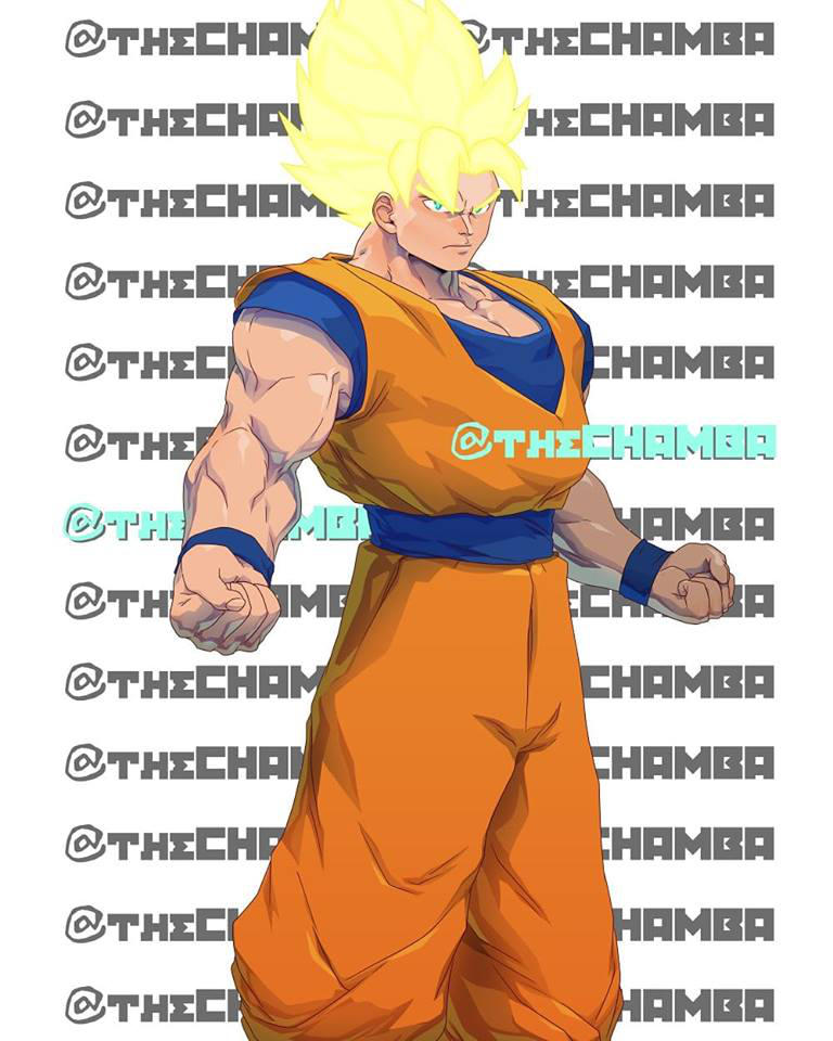 BAM10 - Goku by theCHAMBA